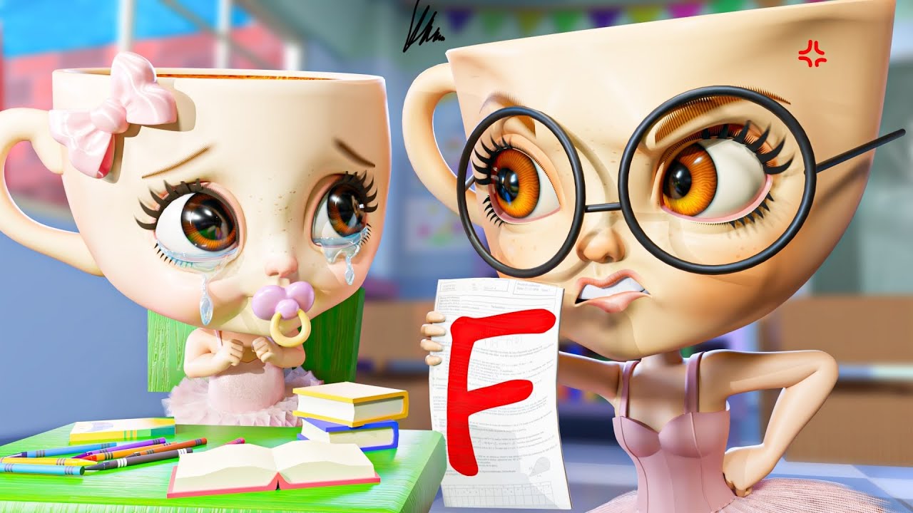 BEBÊ BALLERINA CAPUCHINA na ESCOLA! Italian Brainrot Animação