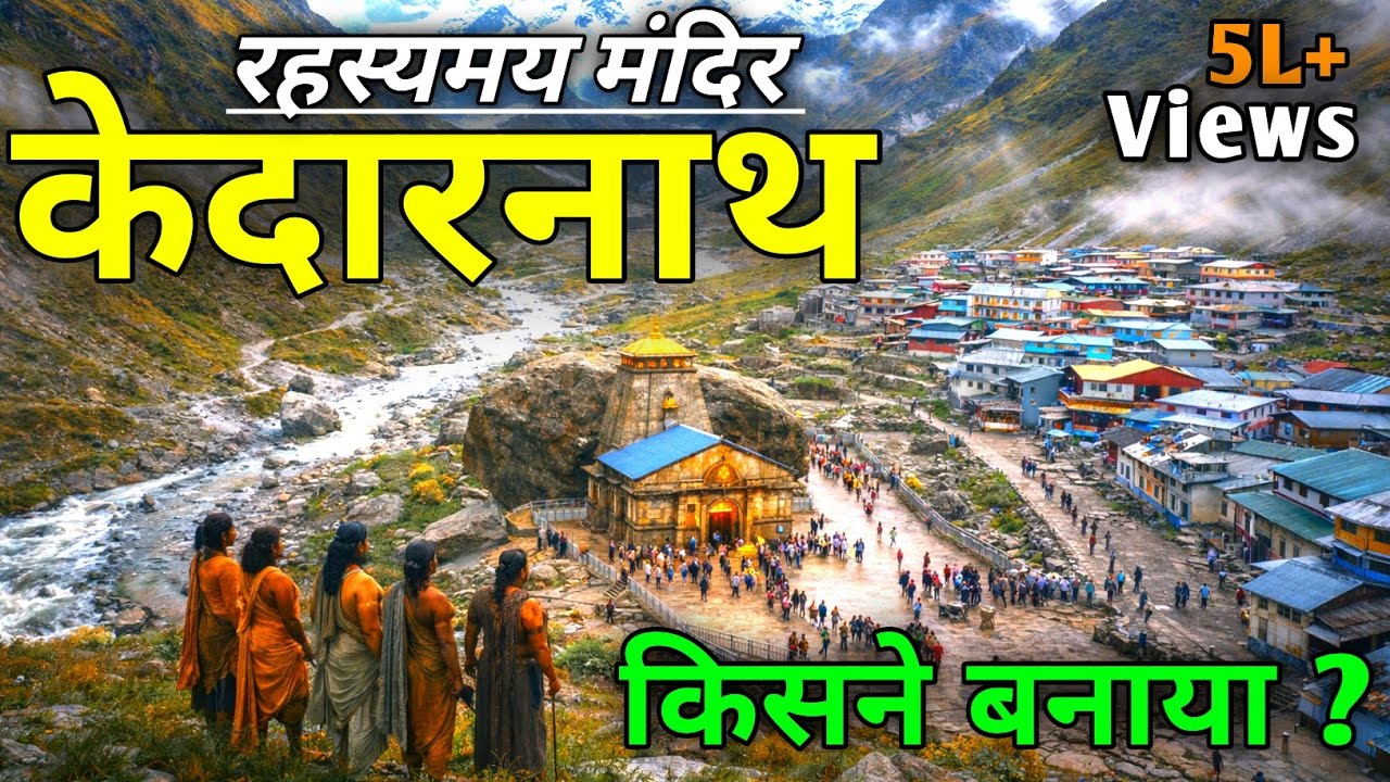 केदारनाथ का रहस्यमयी इतिहास और चमत्कार | Kedarnath History & Mystery |Kedarnath Yatra Secrets | 🏔️🙏