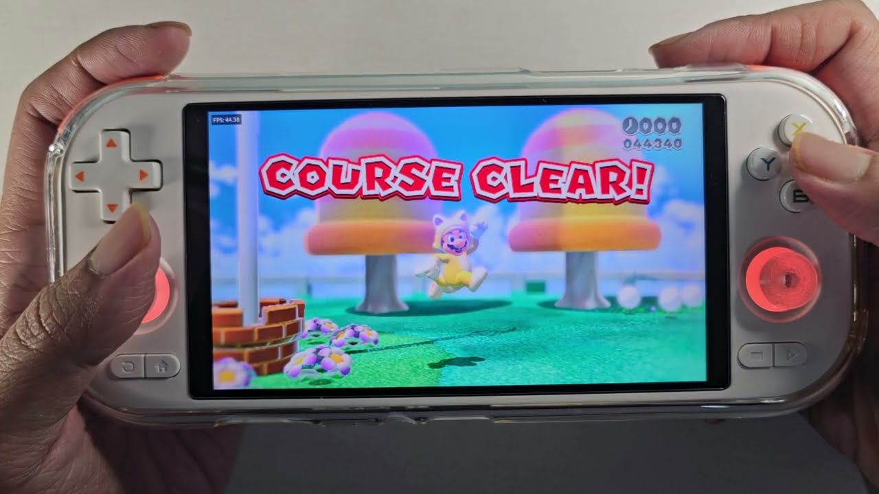 Super Mario 3D World | WiiU (Cemu) | GammaOS Next | Mangmi Air X