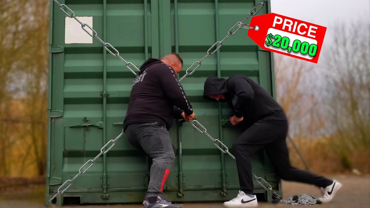 Eddie Hall Opens $20,000 Container