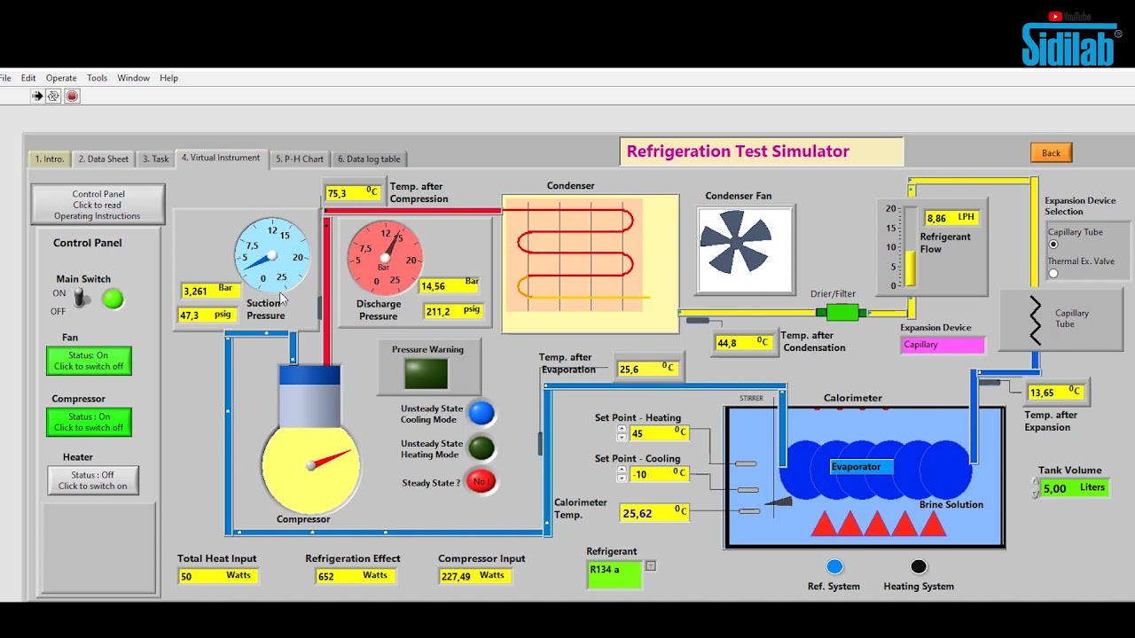 Software de simulación para refrigeración y climatización