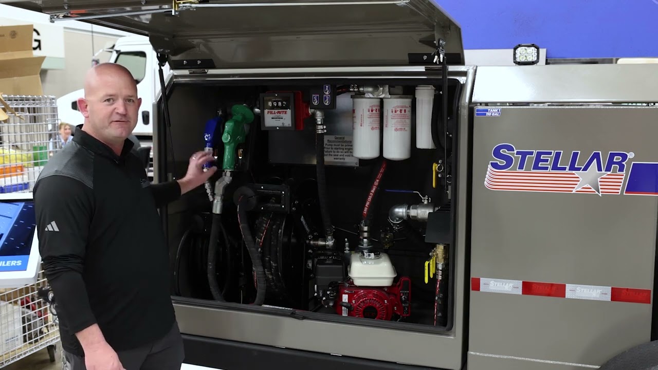 Work Truck Week 2024: 880 Multi-Tank Fuel Trailer