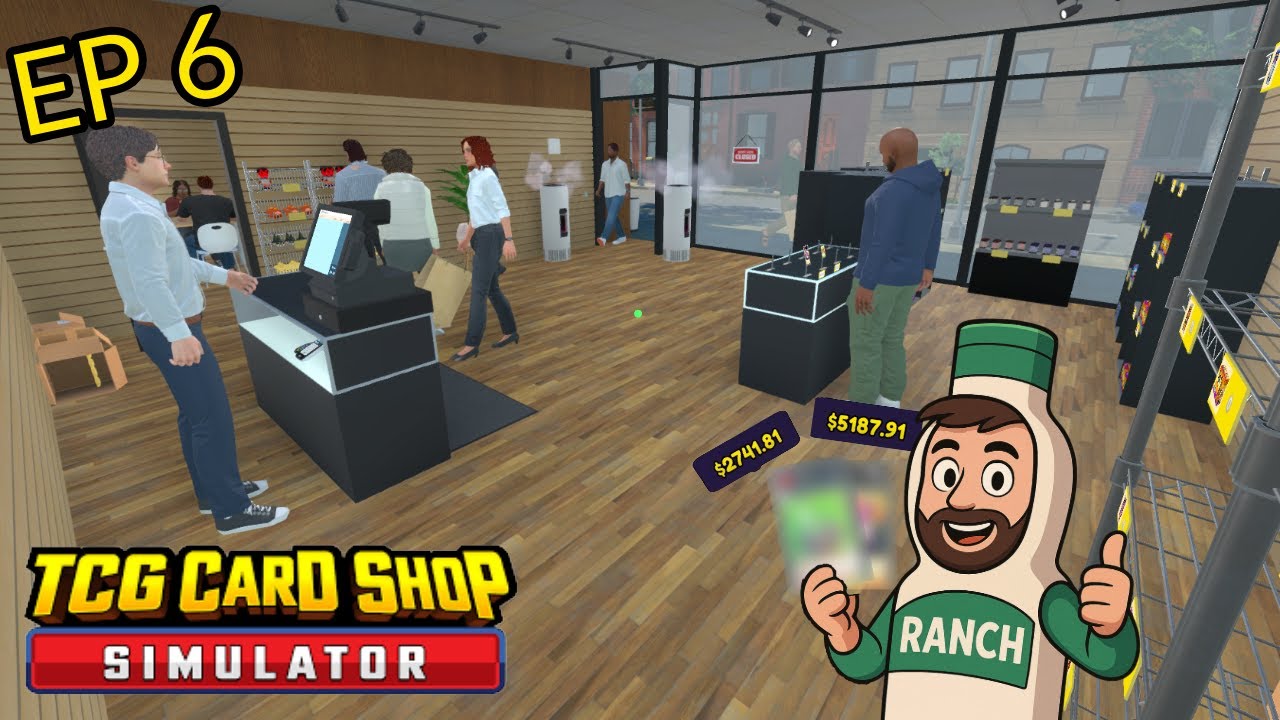 Terrence is DONE!! (Ep.6 TCG Card Shop Simulator)