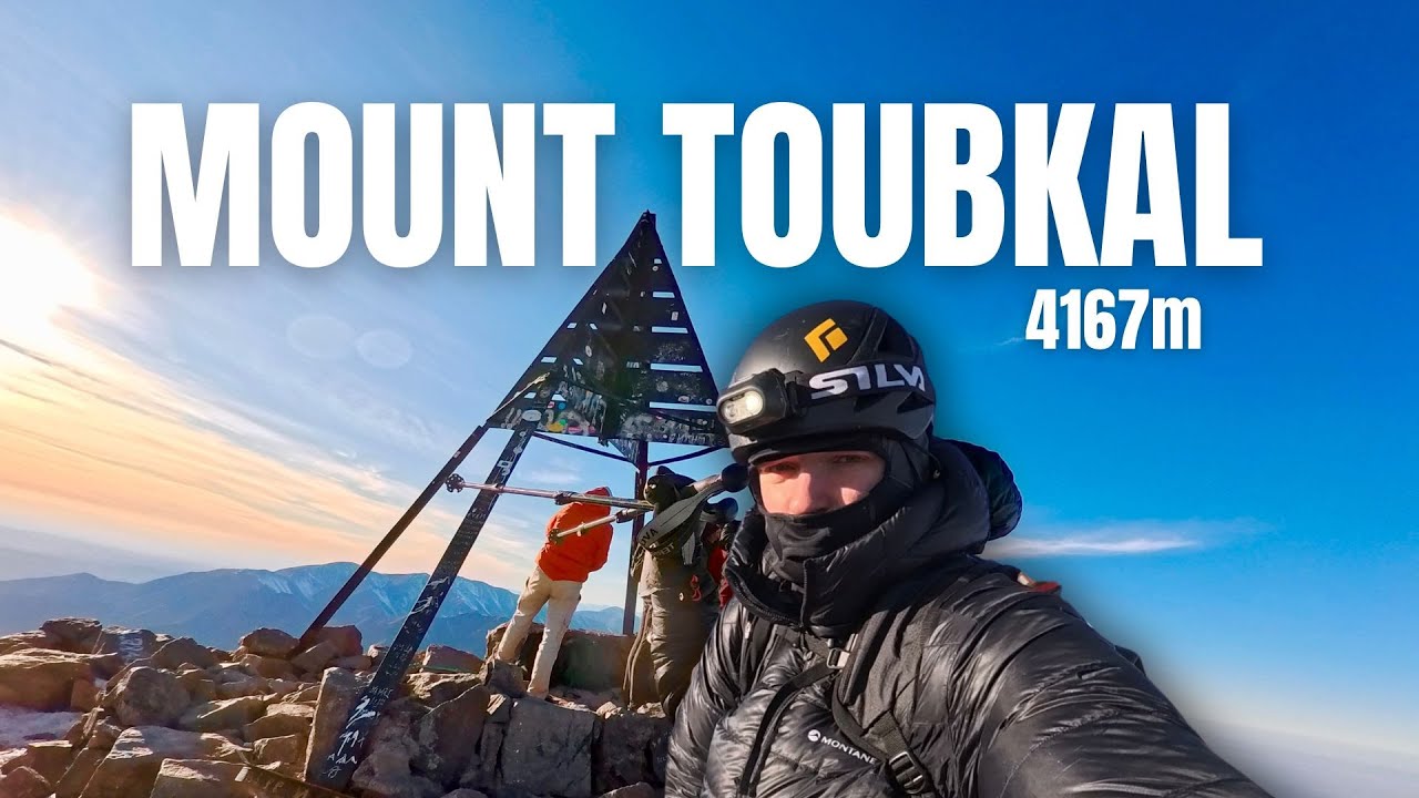 CLIMBING THE HIGHEST MOUNTAIN IN NORTH AFRICA - MOUNT TOUBKAL (4167m) the perfect beginner 4k peak?
