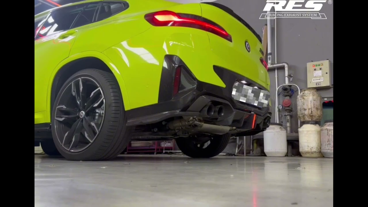 BMW G02 X4 M40i 3.0T B58D Upgrade RES Valvetronic Catback Exhaust Sound #exhaust #racing #bmw #res