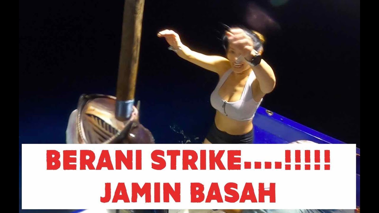 BERANI STRIKE..‼️ DIJAMIN BASAH - SINGAPORE ANGLER | KM SAMSON