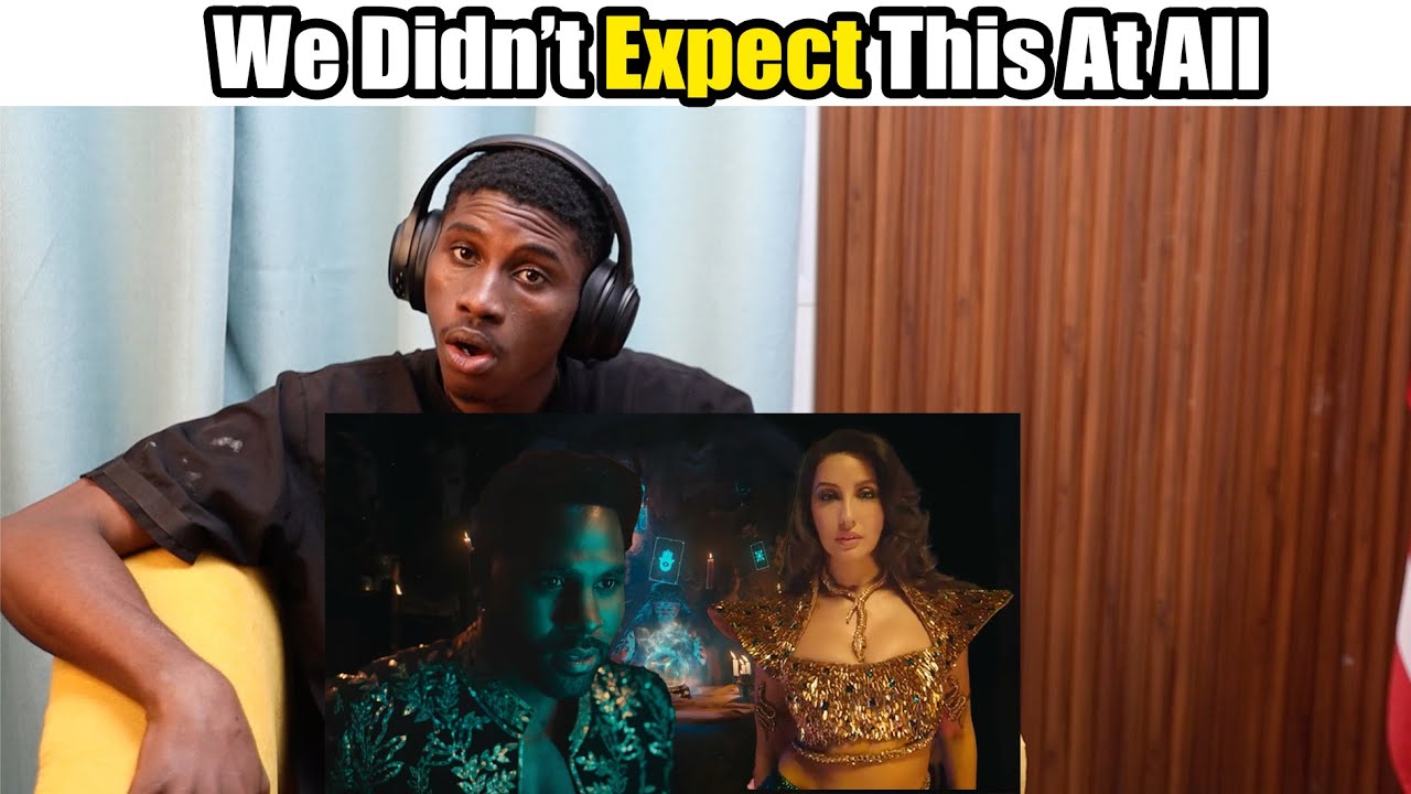 Nora Fatehi & Jason Derulo - Snake [Official Music Video] | Reaction