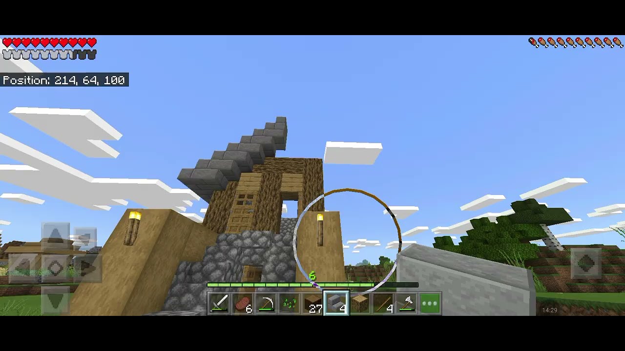 Relaxing minecraft gameplay a new home
