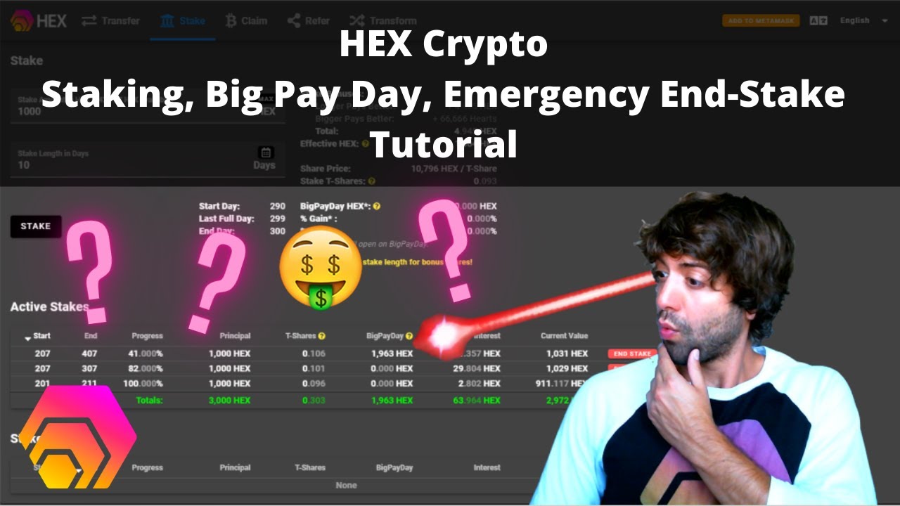 💹 Стейкинг на HEX, экстренное завершение стейкинга и крупный выигрыш. Что вам нужно знать.
