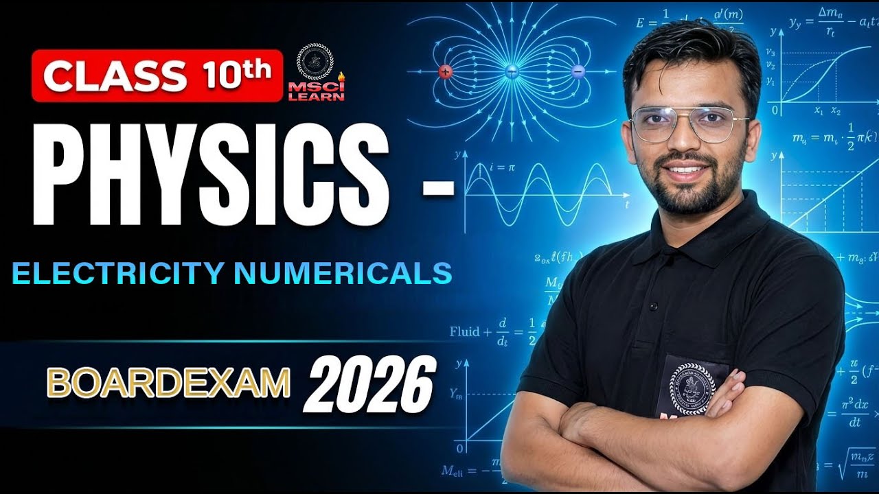 Electricity Numericals 🪫| Class 10 Physics| yahan se sawaal tho aane hi hai| Important for Boardexam
