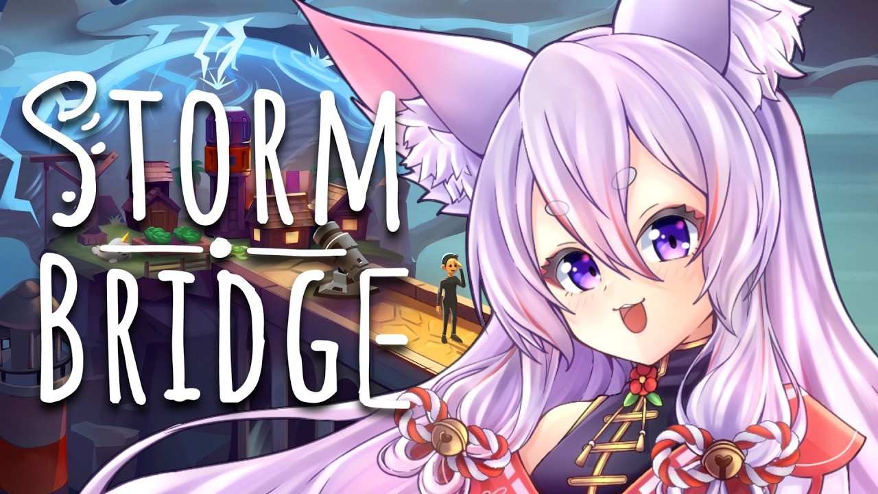 【#PR #Stormbridge 】迫り来る嵐から逃げながら橋の集落を築いていくど！！