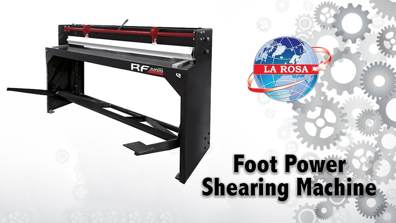 Foot Power Shearing Machine - Q11 - 1.2X1300