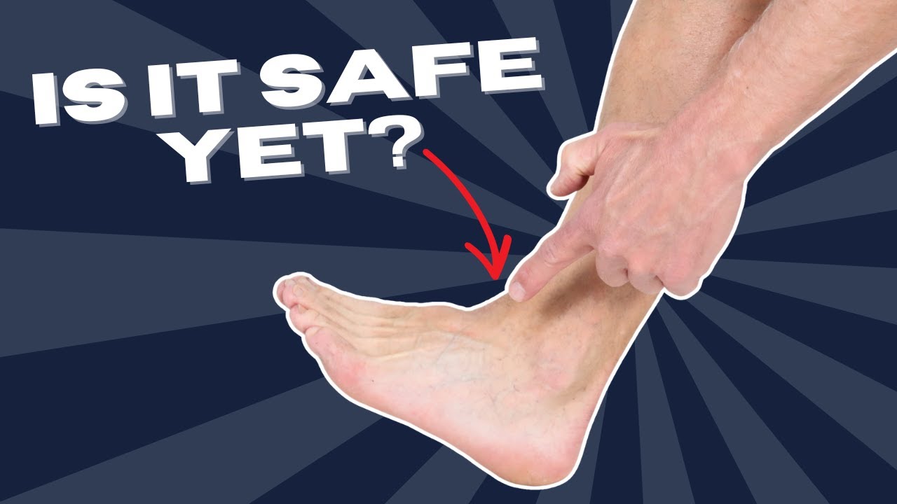 Sprained Ankle When is it safe to return to activities?