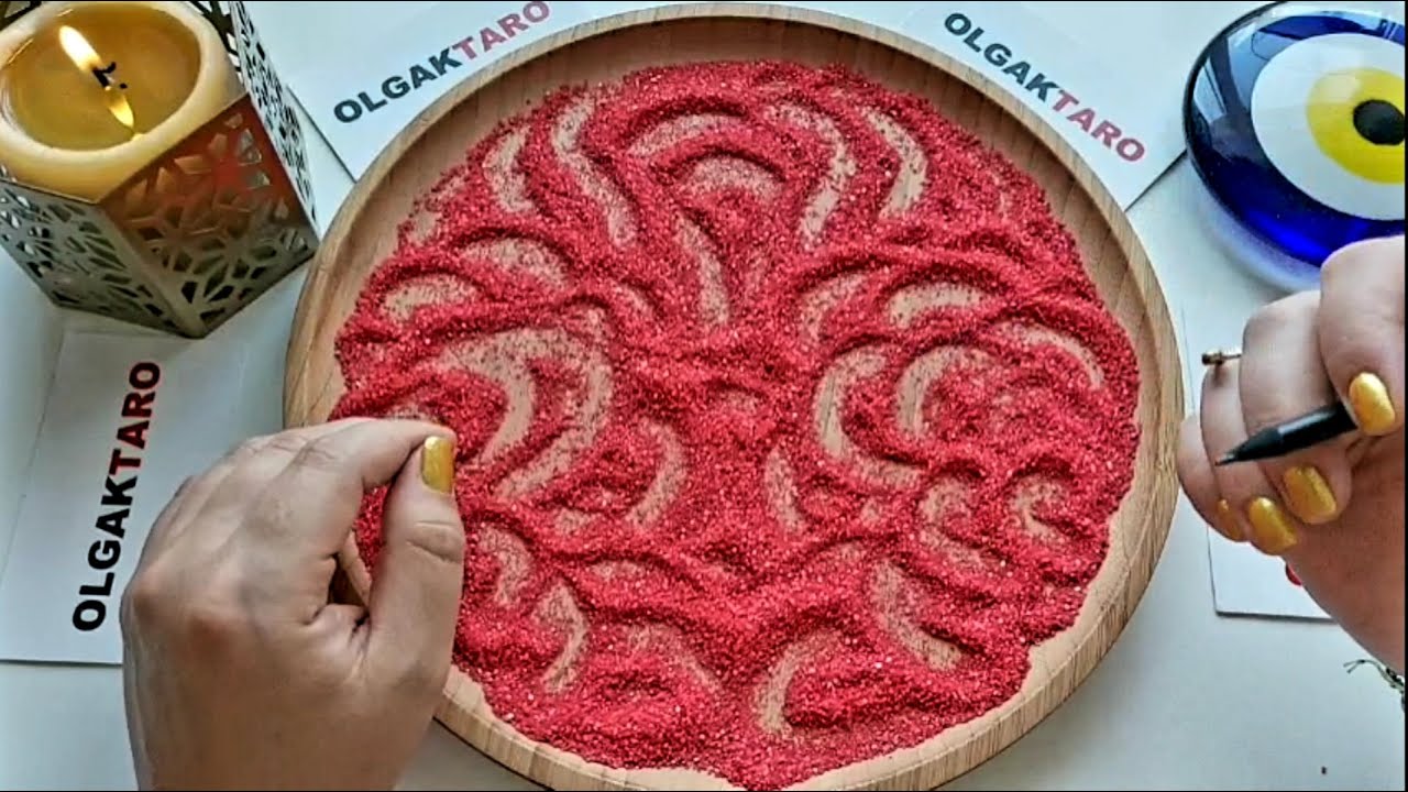 КАК ОН ВАС ЧУВСТВУЕТ🙏 ЧТО У НЕГО В СЕРДЦЕ К ВАМ💖💯❓ ГАДАНИЕ НА ПЕСКЕ🔮 KUM FALI🧿
