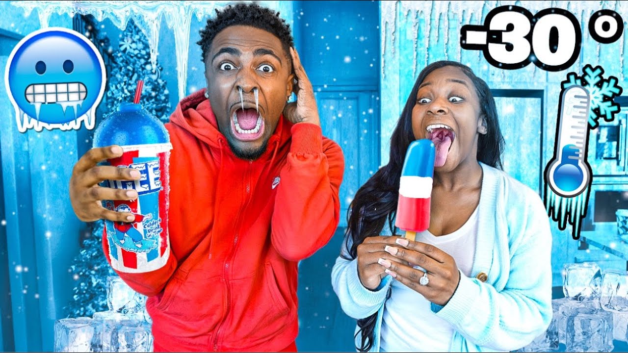 Last to Get Brain Freeze WINS $10,000! - Challenge