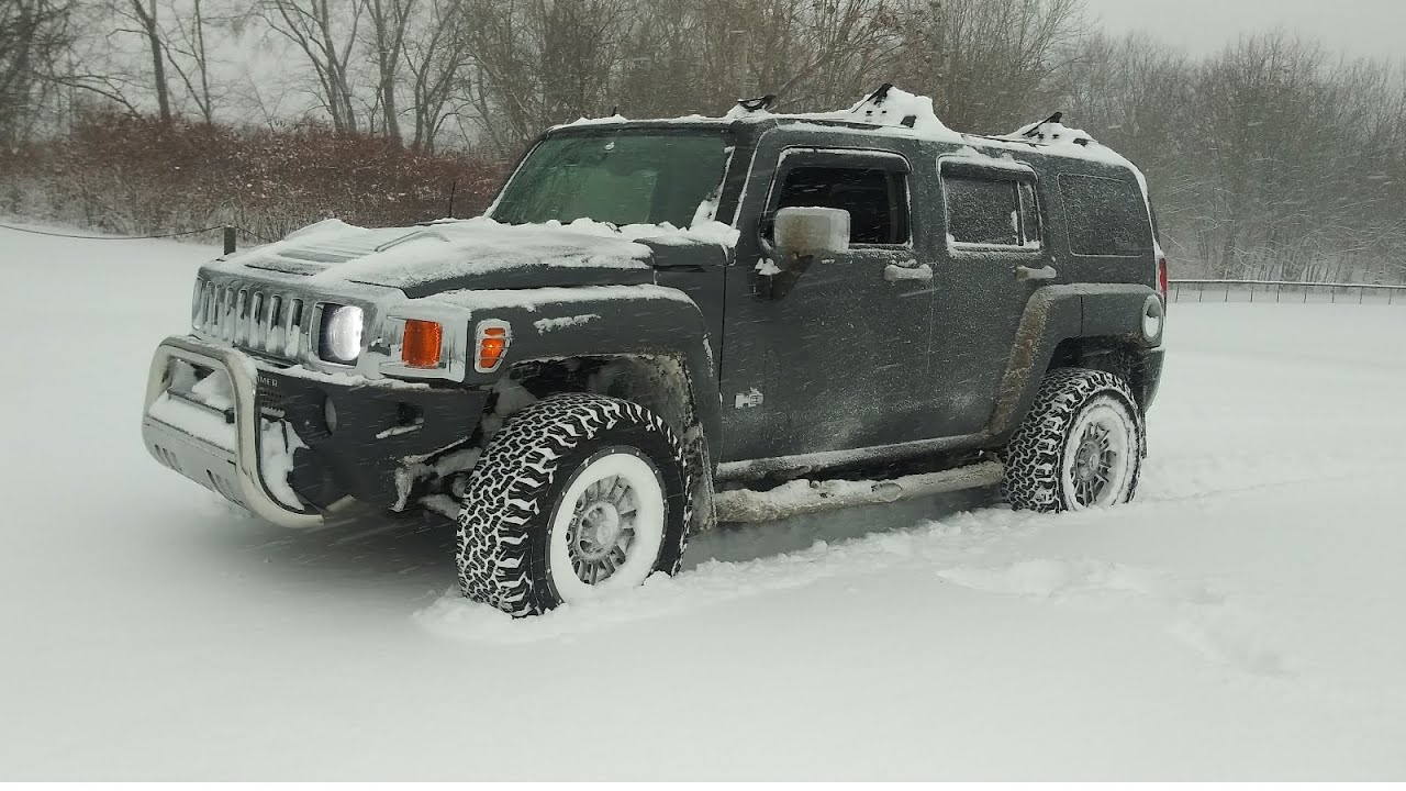 Testing the 360 and the Hummer 4x4