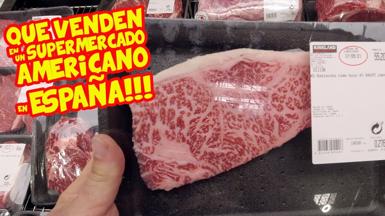 Que venden en un SUPERMERCADO AMERICANO en ESPAÑA - Visita a COSTCO