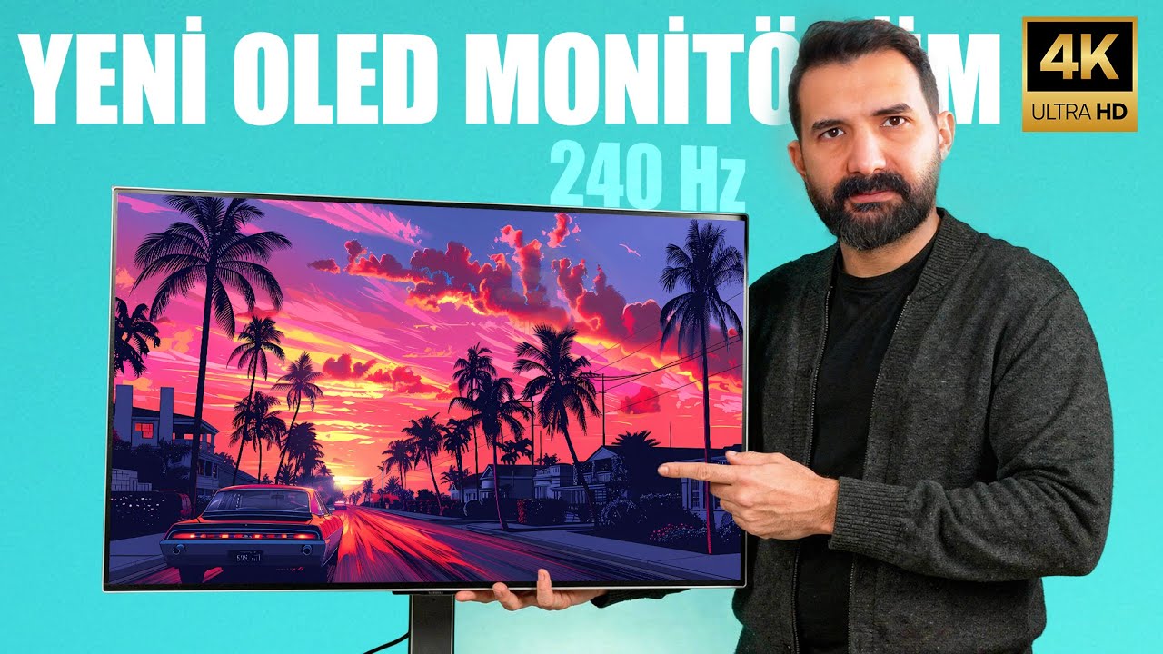 İŞTE YENİ SAMSUNG 4K OLED MONİTÖRÜM ! (Samsung Odyssey OLED G8)