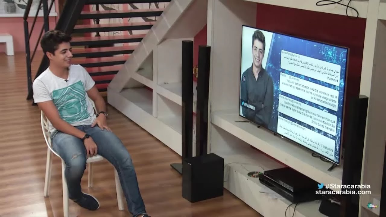 اهاب امير من المغرب في جلسة السوشيال ميديا نايت في ستار أكاديمي 11 - 2015-11-01
