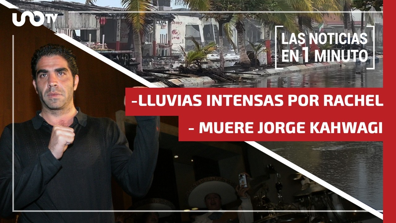 Noticias de hoy 30 de septiembre de 2026, en un minuto, hasta las 19:00 horas