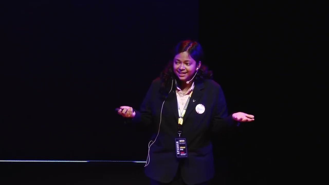 The Social Mirror | Jahnavi Deep | TEDxAkshara Intl School Pune Youth