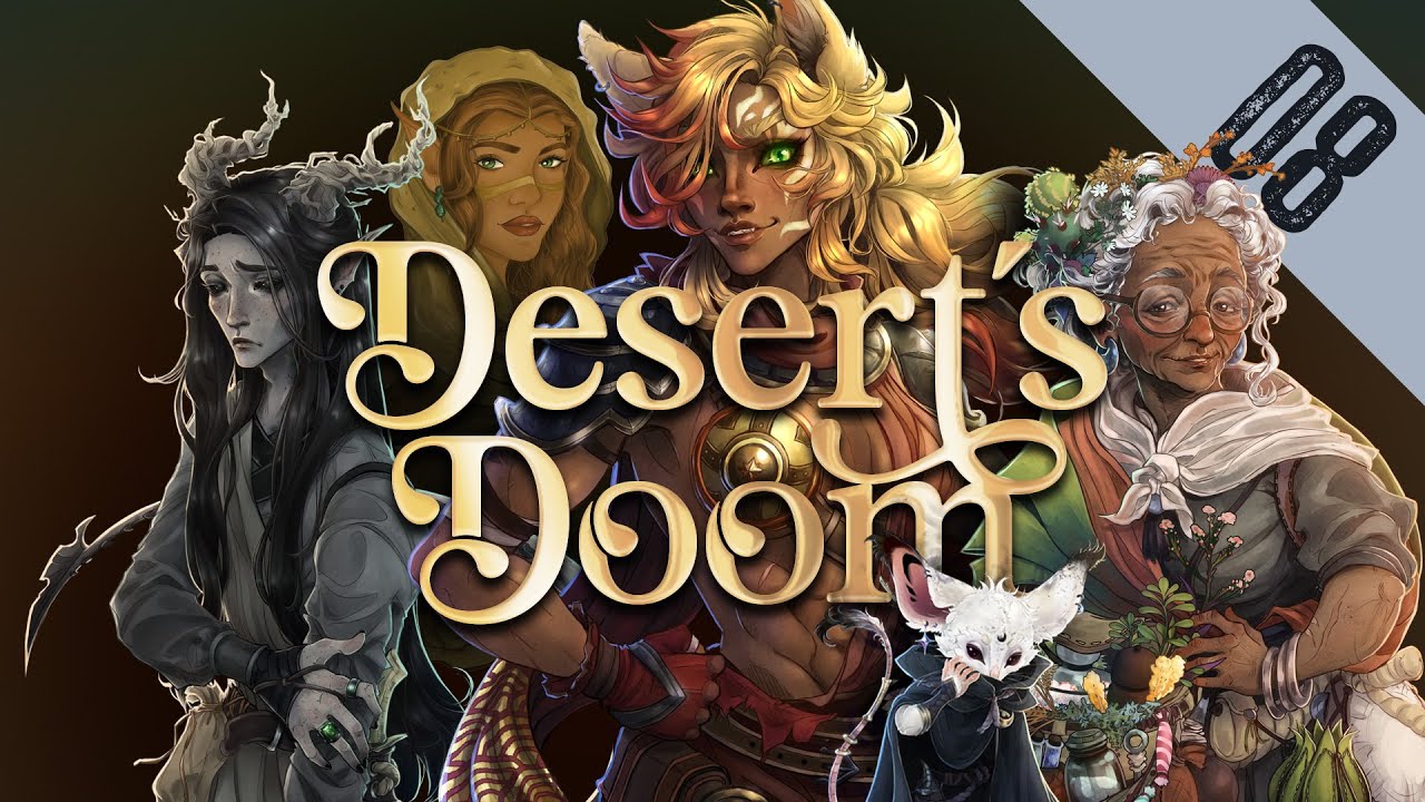 Deserts Doom Ep.08 - D&D mit @DerHauge @BehaartmitBart @cosybean @creativeNess @BENnPAPER