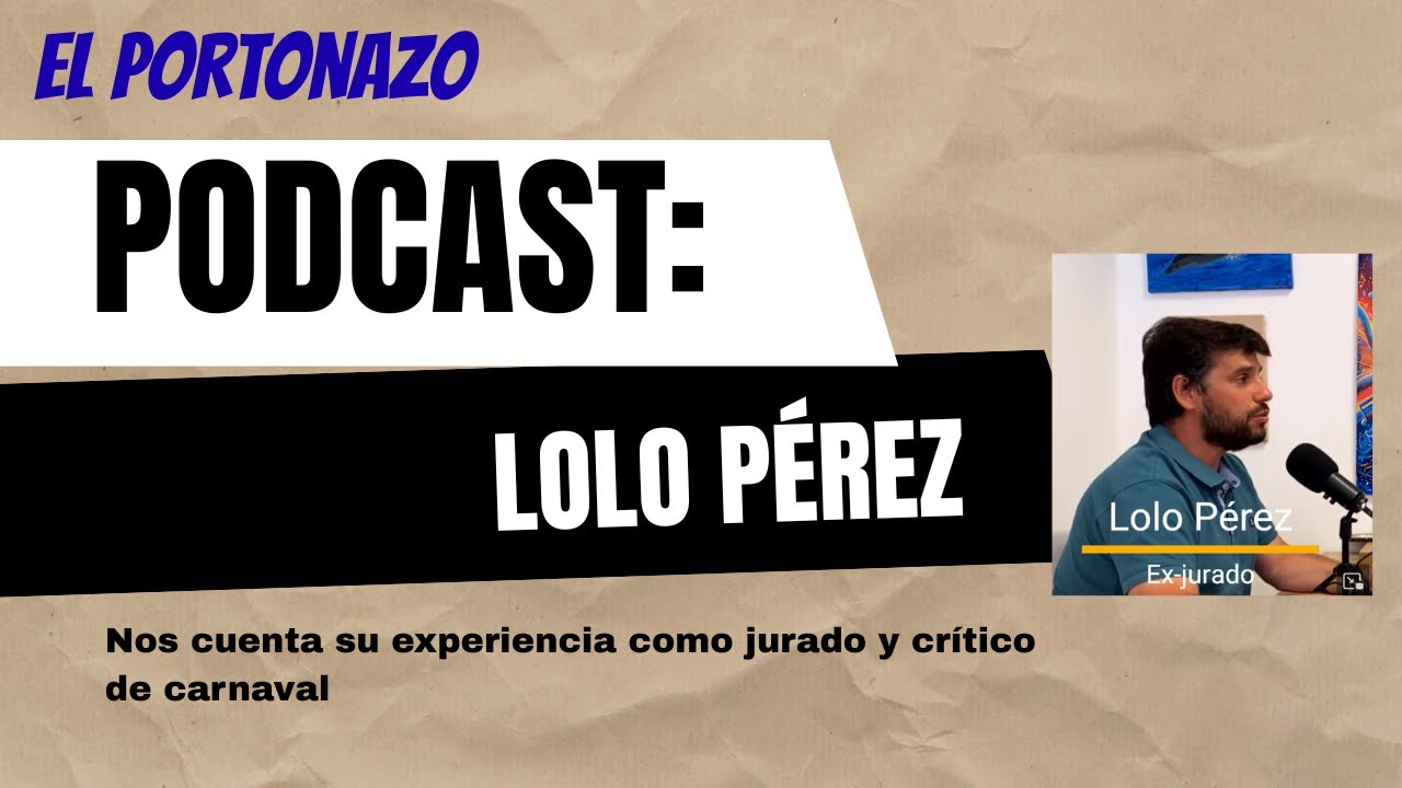 Entrevista a Lolo Pérez - Carnaval Colombino