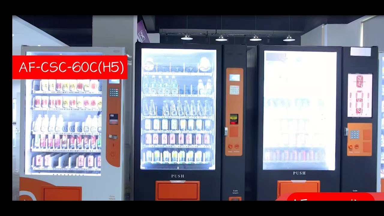 AF-CSC-60C(H5)High-Capacity Snacks and Beverage Vending Machine#vendingmachine #vendingmachine
