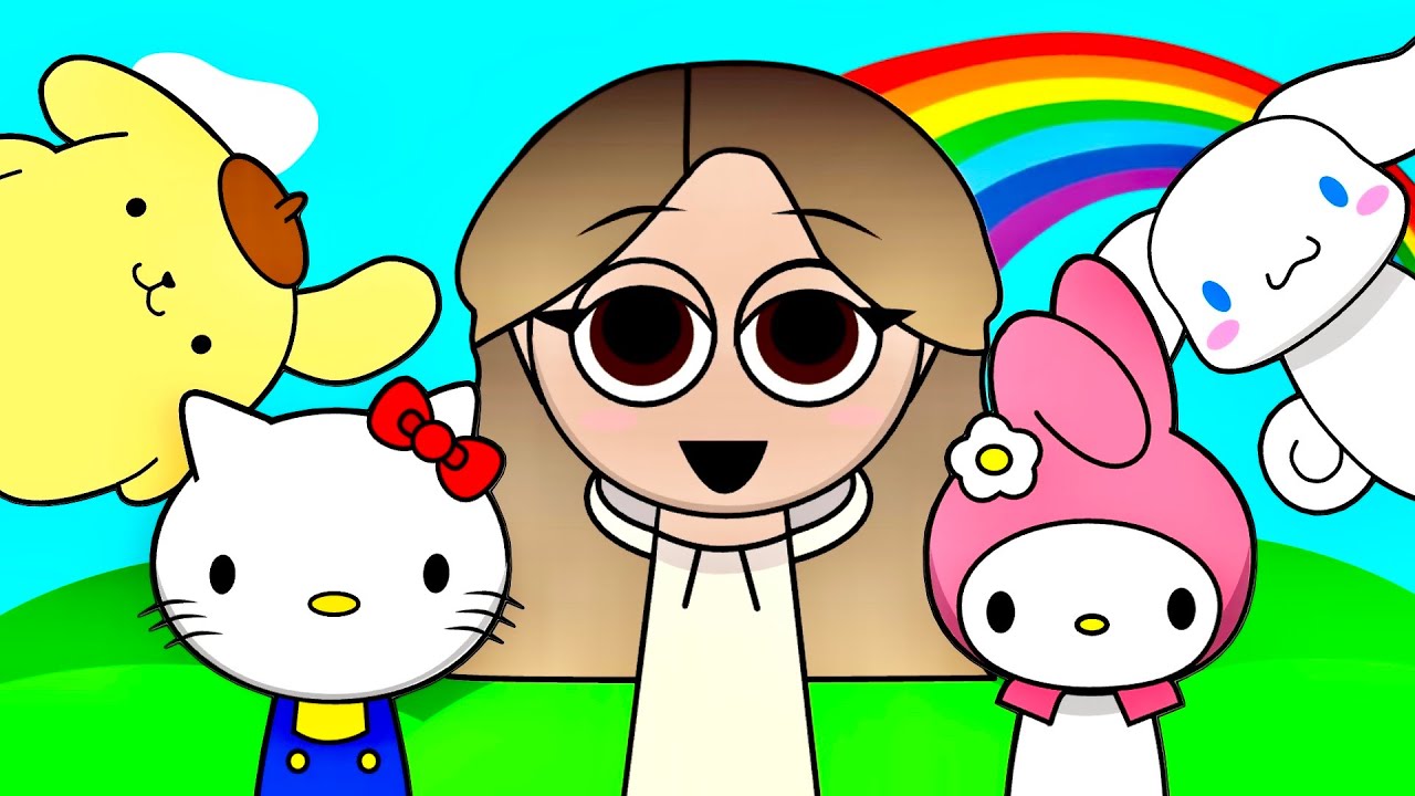 I MADE SANRIO CHARACTERS IN SPRUNKI