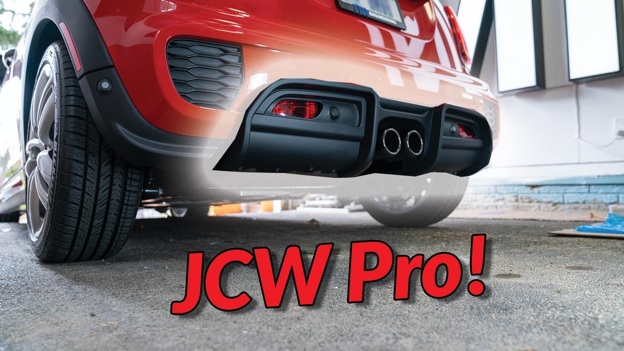 Диффузор MINI JCW Pro на Paddy Hopkirk Edition Cooper S