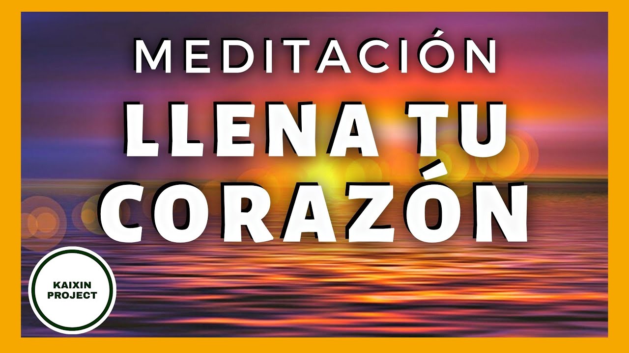 Meditación Guiada para Sanar el Corazón 💖 Amor hacia uno mismo. Aceptación y Paz. Mindfulness