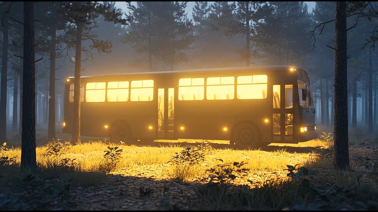 🚌🚒I Turned an Old Double-Decker Bus Into an Off-Grid Hut With Bedrooms Hidden in the Woods.