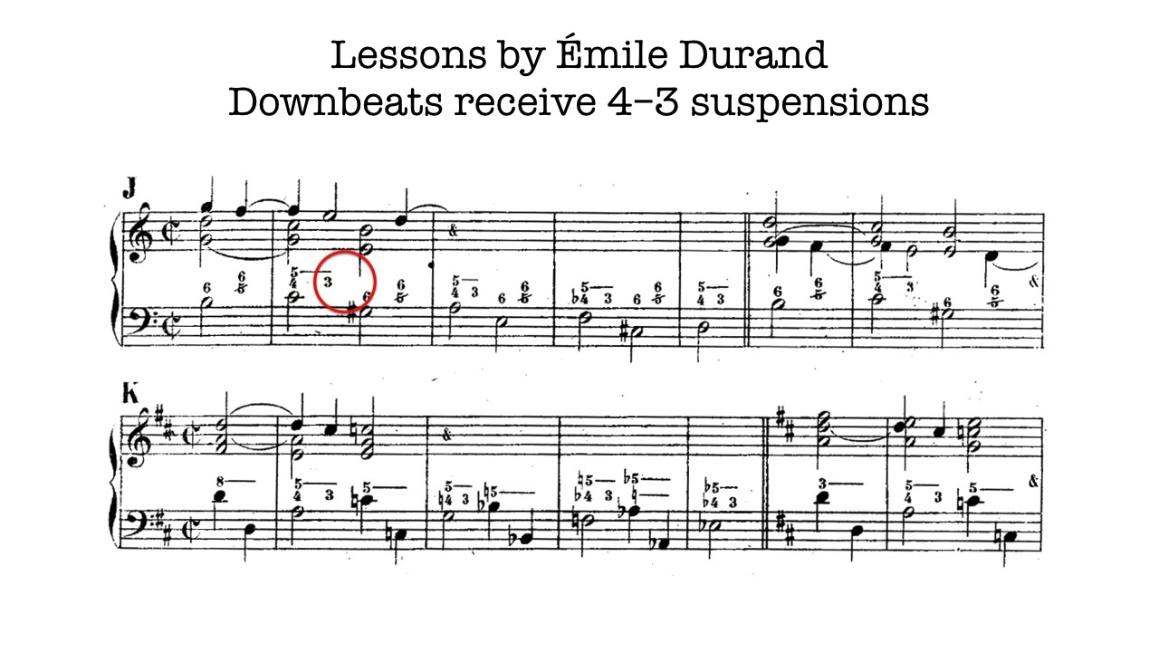 Video B.1--Durand Demonstrates 4–3 Suspensions