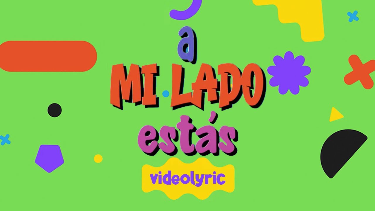 A Mi Lado Est&aacute;s | M&uacute;sica icf kids (Video Lyric)