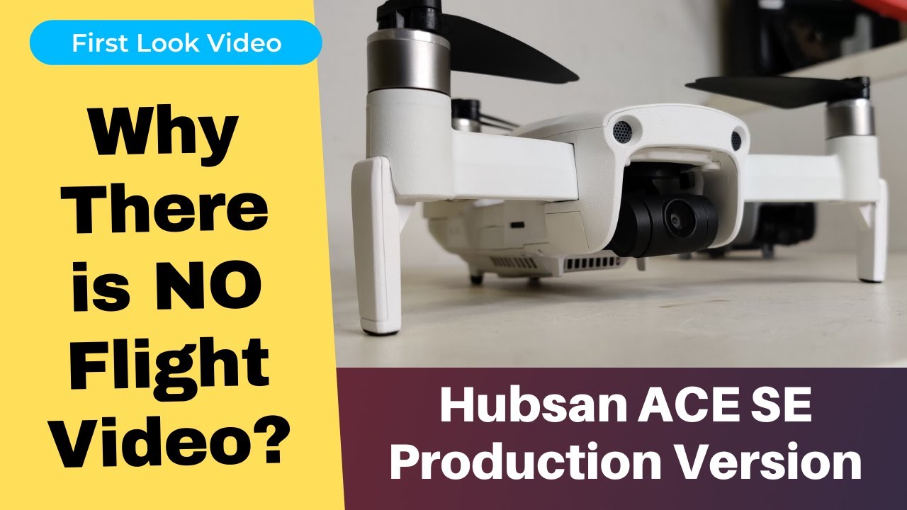 First Look at Hubsan ACE SE Production Version 4K Camera GPS Drone