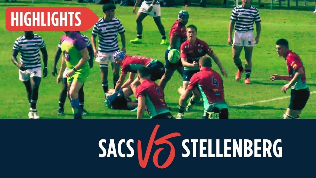 Rugby - SACS vs Stellenberg High School - 26 April 2025