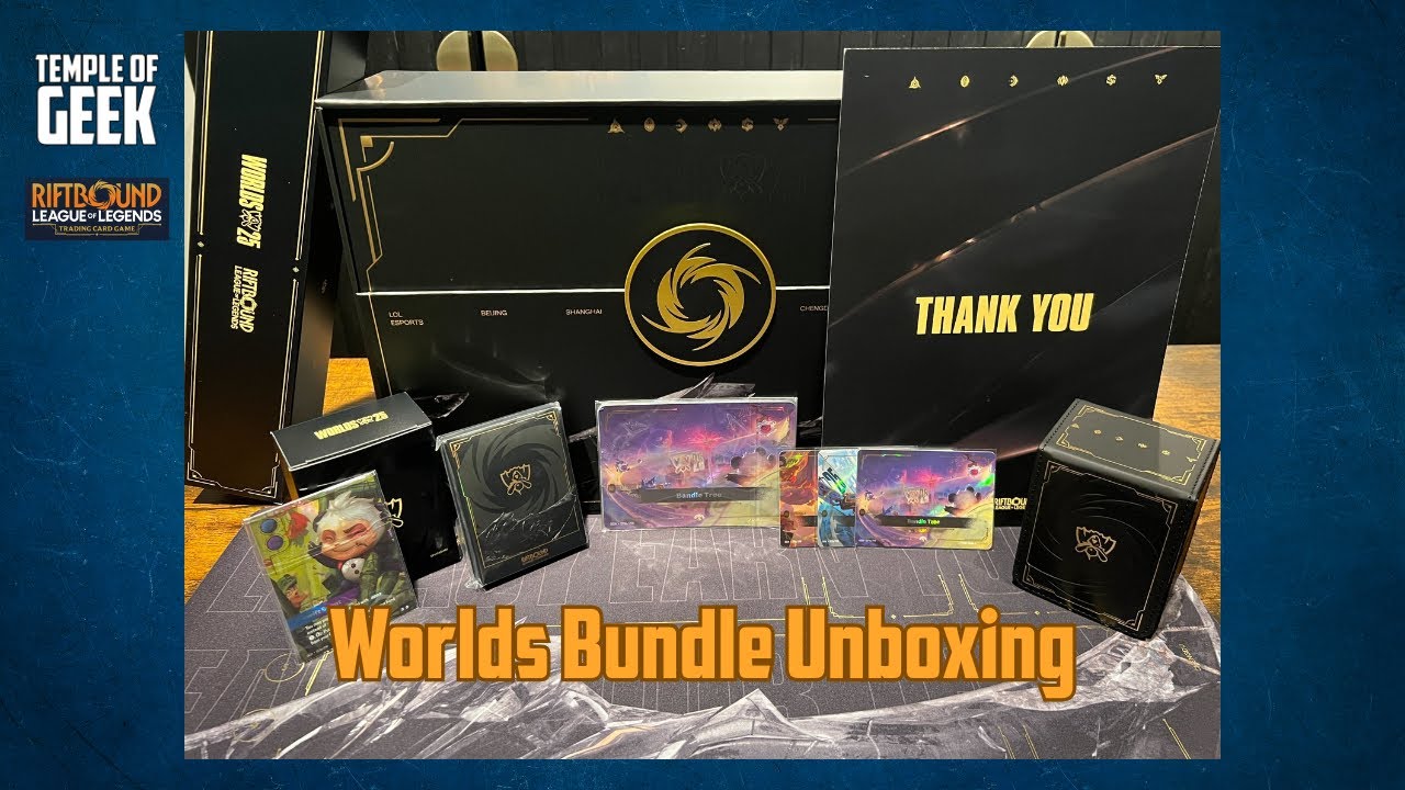 Riftbound | Распаковка комплекта Worlds Bundle 2025