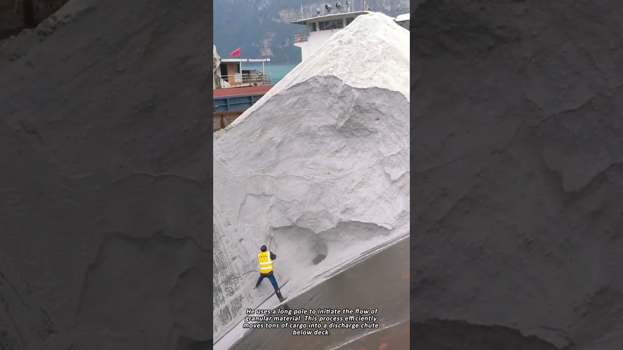 Watch This Worker Move a Mountain of Material