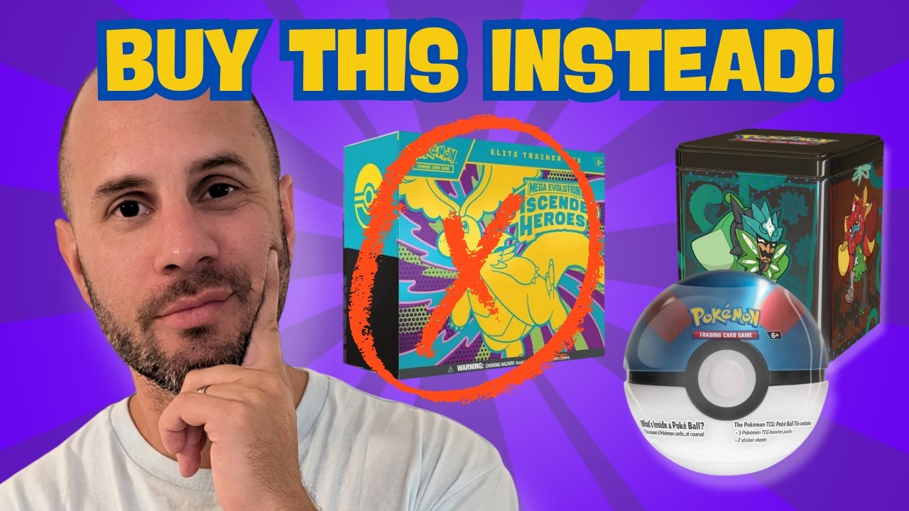 Don't buy the expensive hype of Ascended Heroes… buy these Pokémon Tins instead.