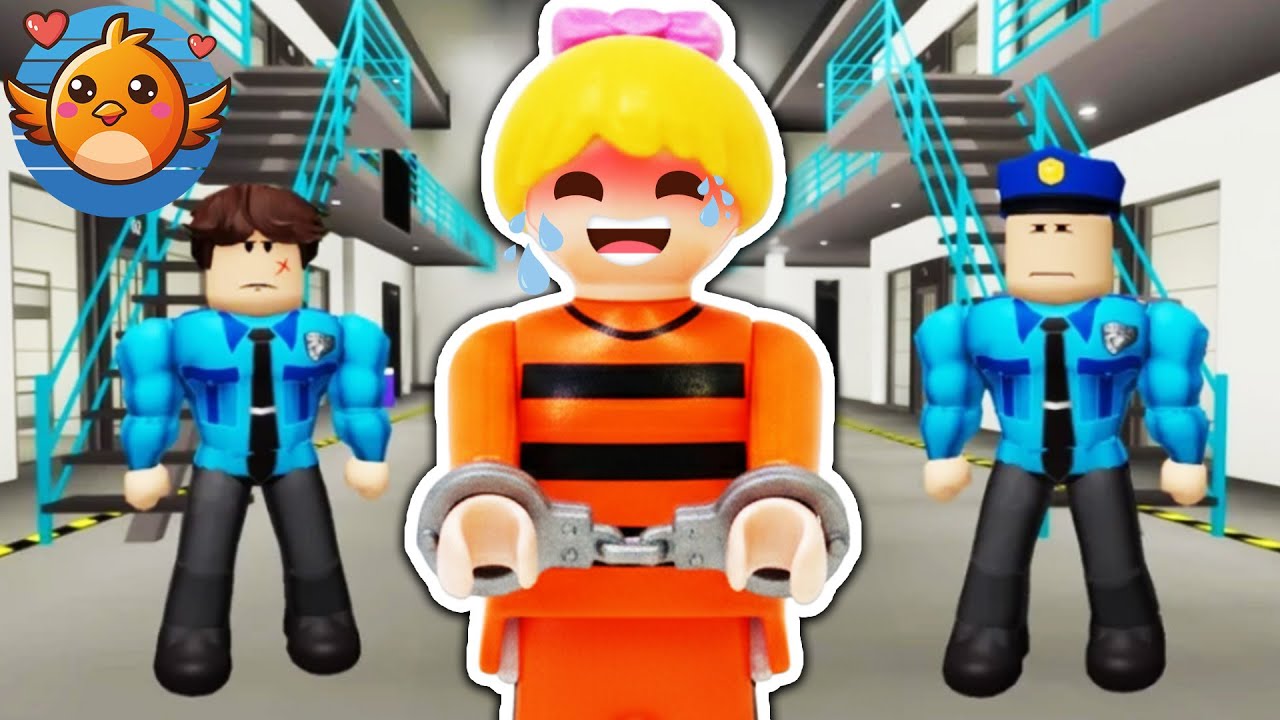 Hannah im Gefängnis!😭 Neues Jahr, neues Glück?🎉 Roblox Obby | Playmobil Familie Vogel