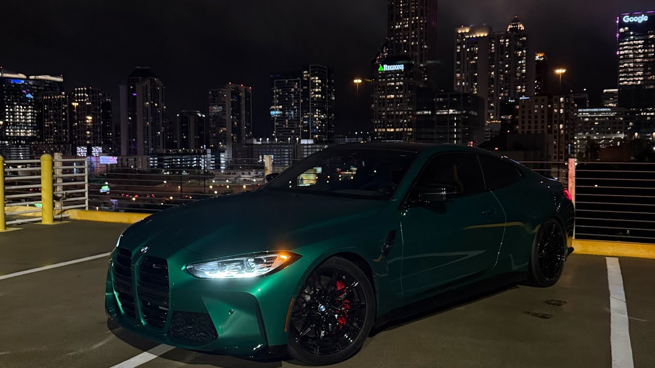 BMW M4 LATE NIGHT POV DRIVE IN ATLANTA 