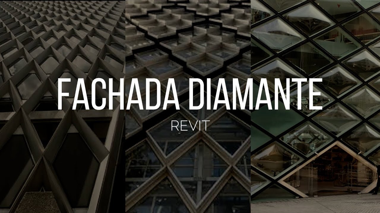 Como hacer una Fachada Diamante - Revit