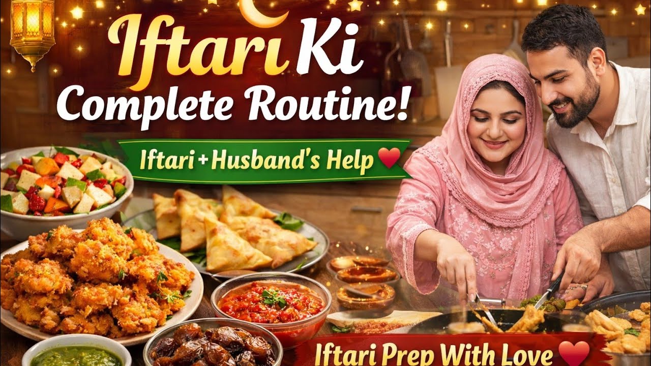 Pehli Iftari 2026 | Ramzan Routine + Husband’s Help ❤️