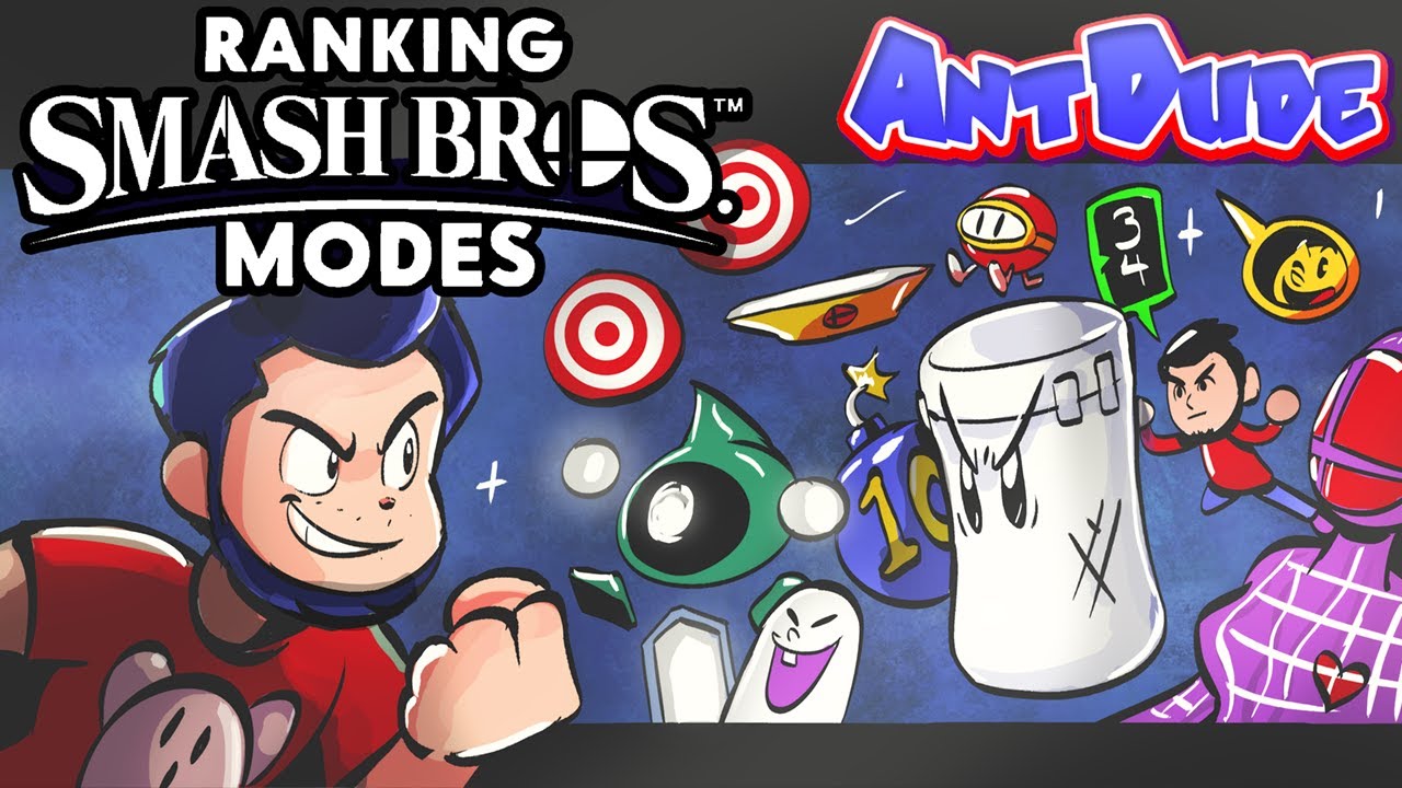 Ranking EVERY Mode in the Super Smash Bros. Series