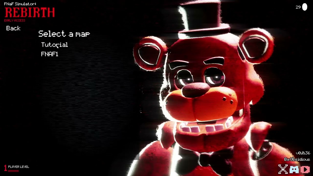 fnaf simulator rebirth parte 1
