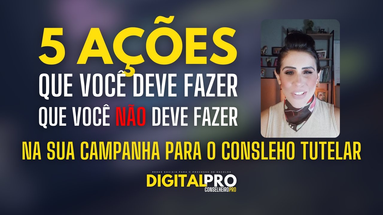 Campanha para o Conselho Tutelar