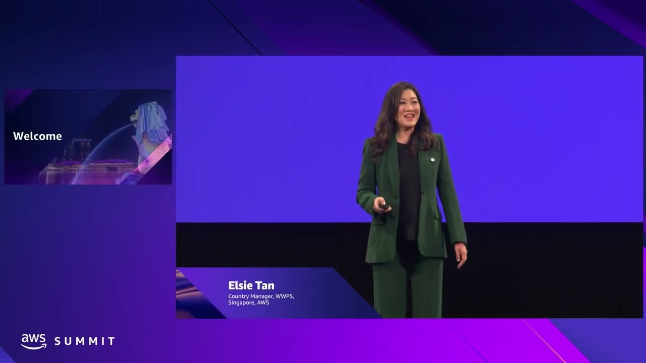 AWS Summit Singapore 2022 &ndash; Keynote with Peter Moore