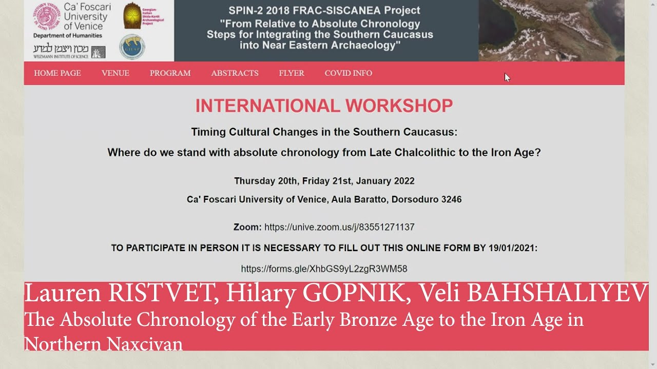 Lauren RISTVET, Hilary GOPNIK, Veli BAHSHALIYEV - Timing Cultural Changes in the Southern Caucasus