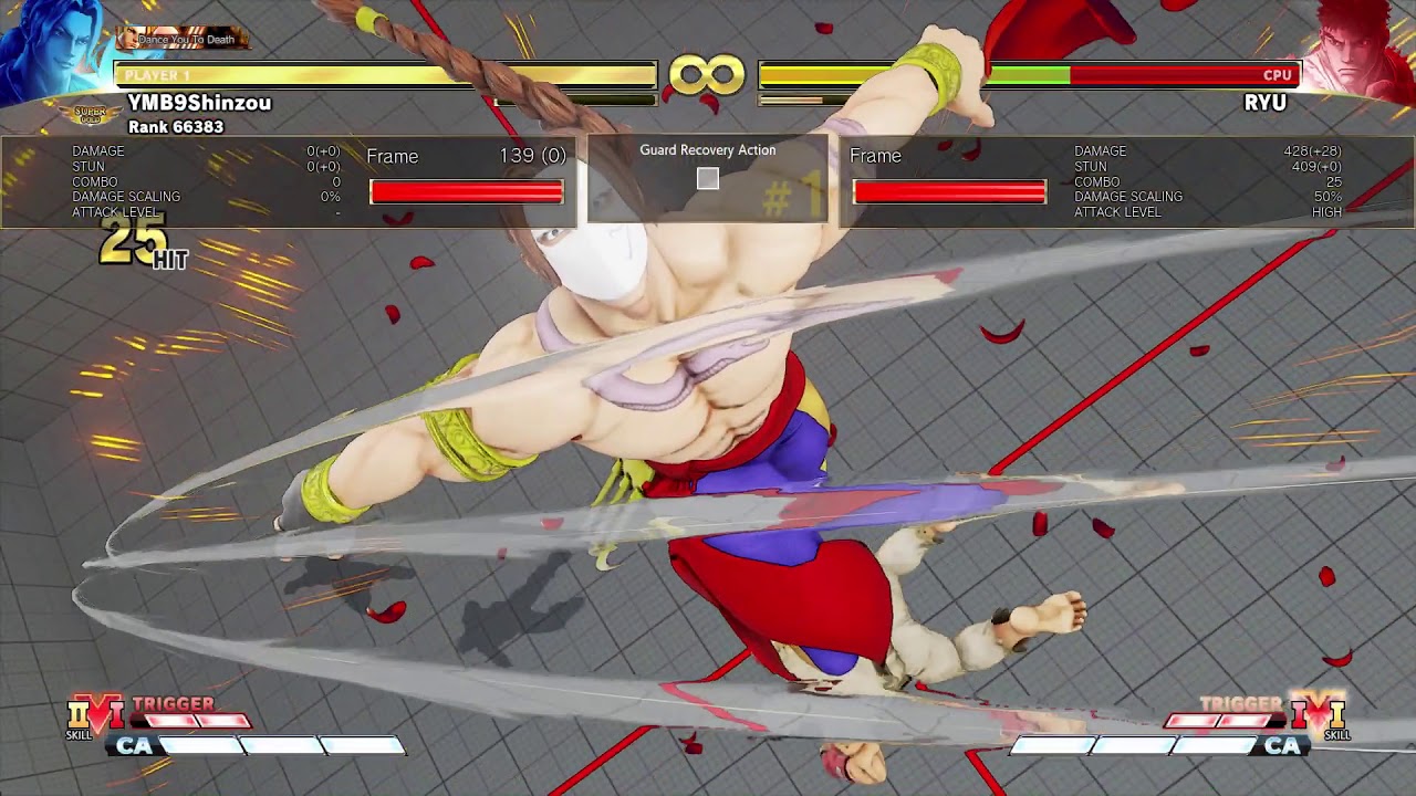 Street Fighter V: Vega Block Strings and Frame Traps