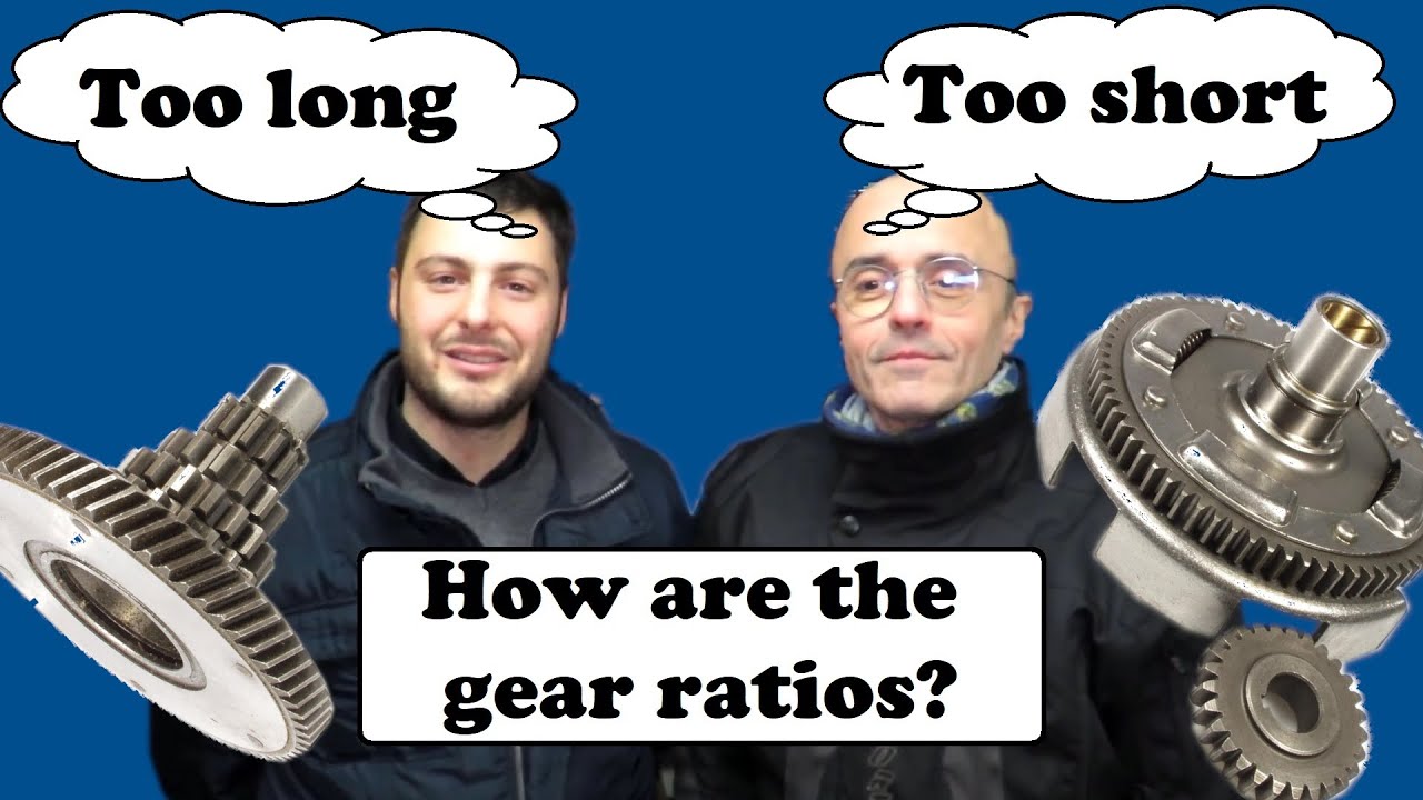 55 - Have you mounted the right gear ratios?